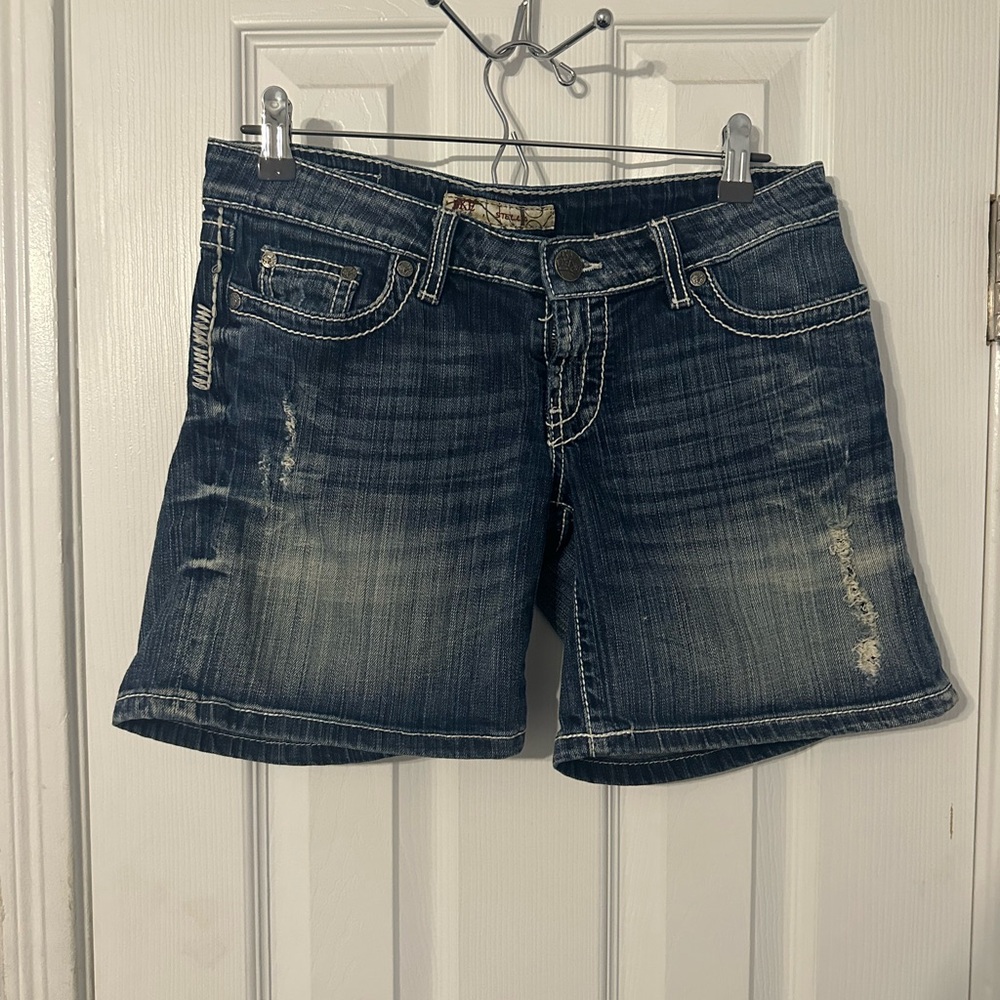 BKE Denim shorts-27